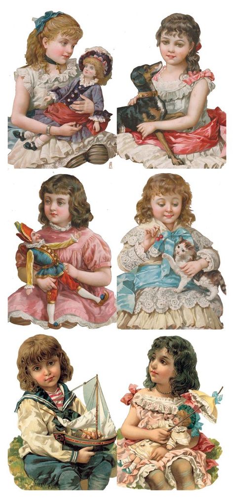 Card Stickers, Pretty Printables, Buy Stickers, Old Cards, Victorian Scrap, Vintage Paper Dolls, Children Images, Victorian Women, Victorian Art