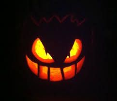 Pokemon Pumpkins, Gengar Pumpkin, Pokemon Pumpkin Carving, Halloween Hq, Cool Pumpkin Designs, Pokemon Pumpkin, Jack Skellington Pumpkin, Cute Pumpkin Carving, Scary Halloween Pumpkins