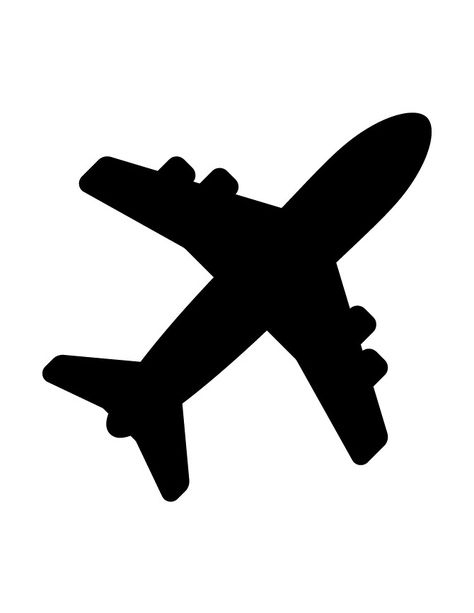 Plane Silhouette, Baby Flash Cards, Airplane Silhouette, Photo Voyage, Airplane Tattoos, Airplane Drawing, Travel Cake, Travel Scrapbook, Travel Themes