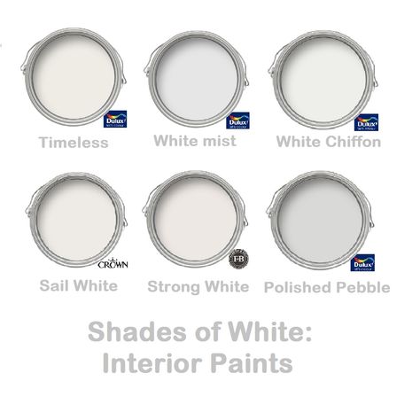 Dulux White Mist, Dulux Polished Pebble, Dulux Timeless, Dulux White, Dulux Paint Colours, Warm Neutral Paint Colors, White Interior Paint, Paint Walls, Dulux Paint