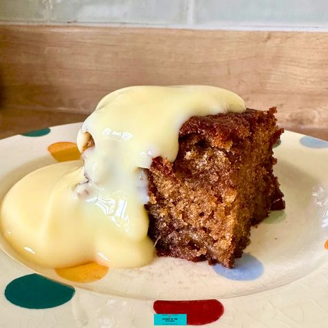 Easy Sticky Toffee Cake Cake With Custard Sauce, Single Serve Sticky Toffee Pudding, Sticky Toffee Pudding With Custard, Sticky Toffee Pudding Without Dates, Sticky Toffee Pudding With Butterscotch Sauce, Sticky Toffee Date Pudding, Sticky Toffee Pudding Recipe, Toffee Pudding Recipe, Sticky Toffee Cake