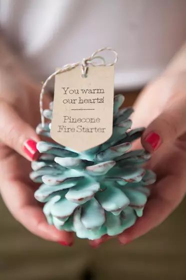 Joululahjat Diy, Pinecone Fire Starters, Hantverk Diy, Winter Wedding Favors, Soya Mumu, Diy Pinecone, Skirt Diy, Winter Wedding Decorations, Cones Crafts