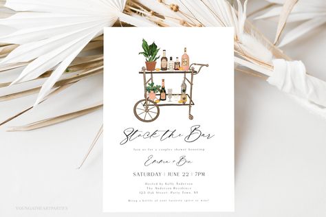 Bar Invitation, Couples Shower Invitation, Wedding Shower Invitation, Heart Party, Couples Shower Invitations, Wedding Shower Invitations, Invitation Wedding, Couple Shower, Young At Heart