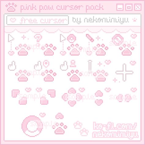 Pink Wallpaper Desktop Coquette, How To Get A Cute Cursor, How To Change Cursor, How To Change Your Mouse Cursor, Cutecore Computer Wallpaper, Custom Cursor Png, Kuromi Gif Png, Cutecore Websites, Cursor Icon Cute