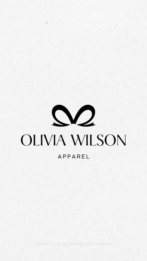 Black Beige Elegant Luxury Bow Fashion Business Logo Bow Logo Design, Dhurata Dora, Beige Luxury, Beige Design, Free Logo Templates, Bow Fashion, Timeless Brand, Branding Ideas, Business Idea