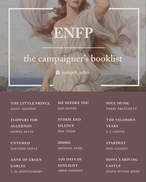 Personalidad Enfp, Enfp Personality, Enfp T, Book Bucket, Myers Briggs Personality Types, Top Books To Read, Mbti Personality, Literature Books, Book Suggestions