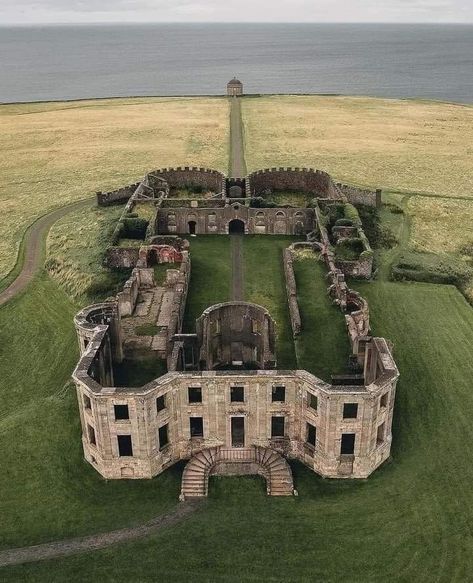 Downhill House, Model Castle, Houses In Ireland, Abandoned Human Structure, Star Fort, Location Unknown, Old Victorian Homes, A Mansion, Abandoned Castles