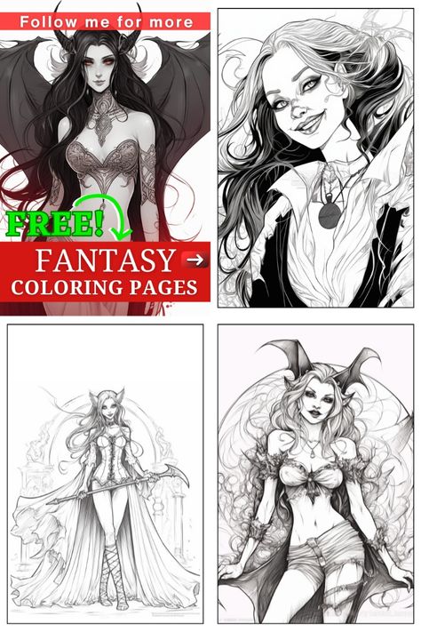 Fantasy Colouring Pages For Adults, Fantasy Coloring Pages For Adults, Fantasy Coloring Pages For Adults Unique, Adult Coloring Pages Free Printable, Fae Coloring Pages, Dark Fantasy Coloring Pages For Adults, Dark Fairy Coloring Pages, Fantasy Coloring Pages, Colouring Heaven