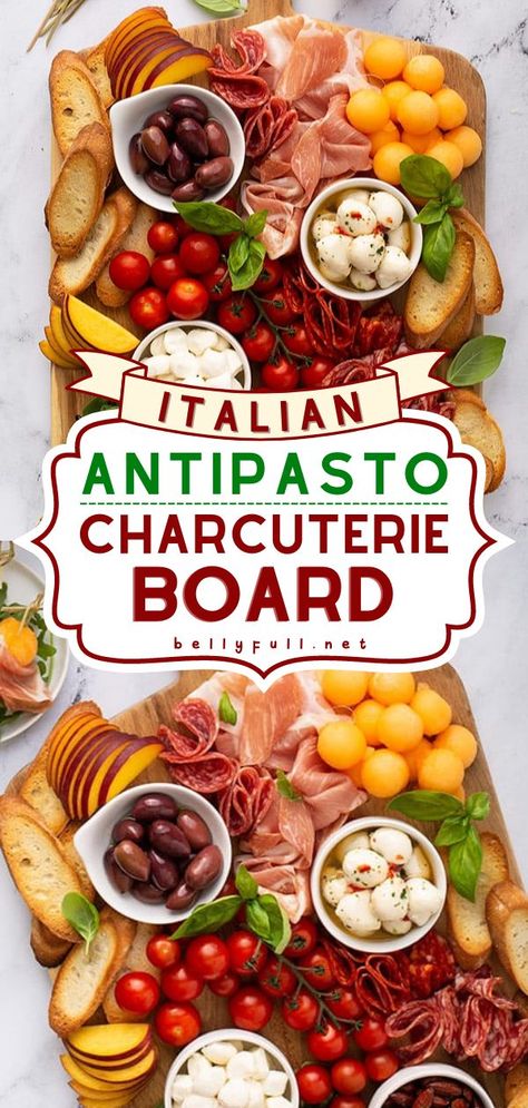 Italian Antipasto Charcuterie Board, football party, holidays Italian Dinner Appetizers Parties, Italian Theme Appetizers Dinner Parties, Charcuterie Board Italy, Antipasto Dinner Ideas, Christmas Appetizer Board Ideas, Italian Antipasto Board, Small Italian Charcuterie Board, Italian Snacks Parties, Italy Charcuterie Board