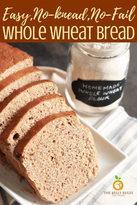 One bit of this Whole wheat bread and you will never buy bread again. Made from first principals, using freshly milled 100% Whole Wheat Bread, this easy, no-knead, no-fail recipe is a must try. Just 5 ingredients is all you need to get started. So let's get started!!! #wholewheatbread #wholewheatbreadrecipe #100%wholewheat #wholewheatflour #millinggrains #Wholewheatberries #breadrecipe Wholewheat Bread Recipes, Kitchen Wine Racks, Wheat Berry Recipes, Whole Wheat Bread Recipe, 100 Whole Wheat Bread, German Bread, Wheat Bread Recipe, Wheat Recipes, Vegan Banana Bread