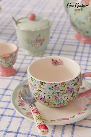 Kitchenware | Kitchen Accessories, Storage & More | Next UK Crockery Design, Kitchen Accessories Storage, Pretty Tea Cups, Feels Like Home, Kitchen Inspo, Teacup And Saucer, Cath Kidston, Dream House Decor, Cute Mugs