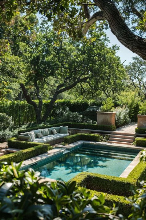 Gardens Photography, Pool Landscaping Ideas, Jade Design, Pool Landscape Design, Backyard Pool Landscaping, Plants Nature, Dream Pools, Backyard Pool Designs, Beautiful Pools