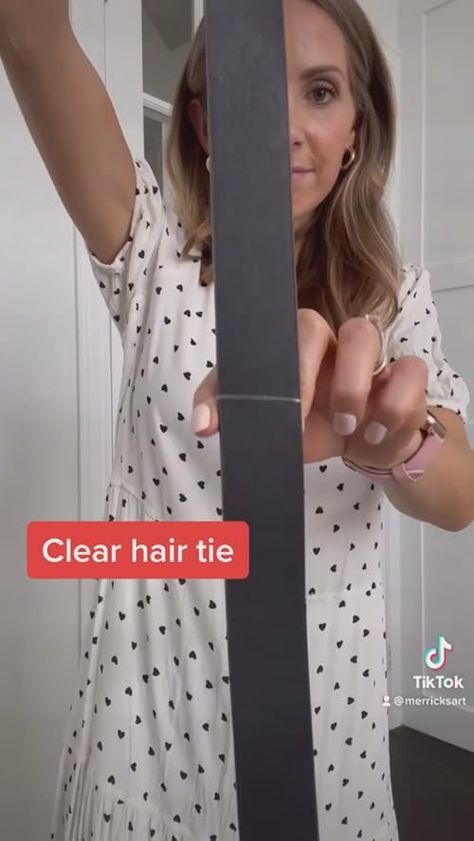 Outfit Hack, what to do when you don't have a belt loop! How To Wear Belt Without Belt Loop, Watch Outfit, How To Wear Belts, Merricks Art, Clear Hair, Favorite Products, Hair Ties, Hair, How To Wear