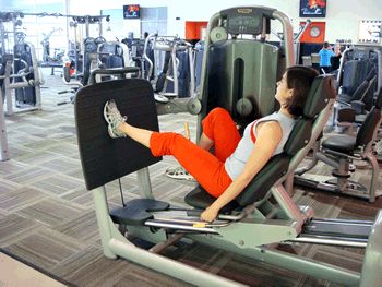 Today's Exercise: Single Leg Squats on Leg Press Machine Single Leg Press, Leg Press Machine, Leg Exercises, Spark People, Gym Machines, Weight Machine, Leg Press, Press Machine, Lower Body Workout