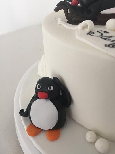 Pingu!!! Pingu Cake, Childhood Characters, 17th Birthday, For My Daughter, My Daughter, To My Daughter, Cake, Birthday