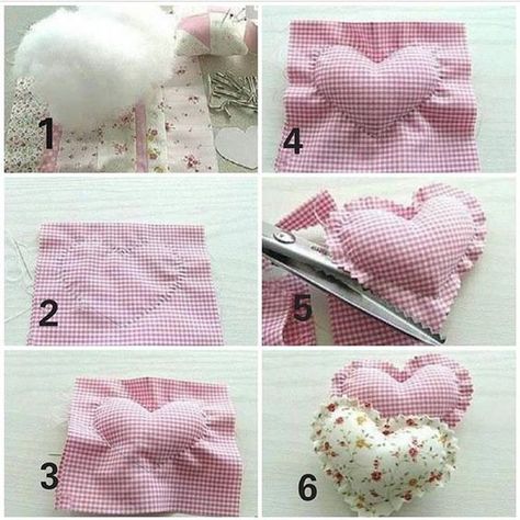 Rope Diy, Fabric Hearts, Costura Diy, Heart Crafts, Creation Couture, Baby Diy, Valentine Day Crafts, Valentines Day Decorations, Valentine Crafts