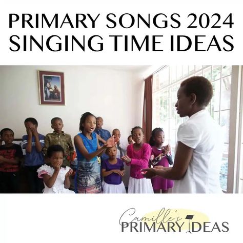 Primary Music Ideas, Lds Primary Presidency, Lds Primary Chorister Ideas, Lds Primary Songs, Singing Time Ideas, Lds Music, Lds Primary Singing Time, Visiting Teaching Handouts, Primary Program