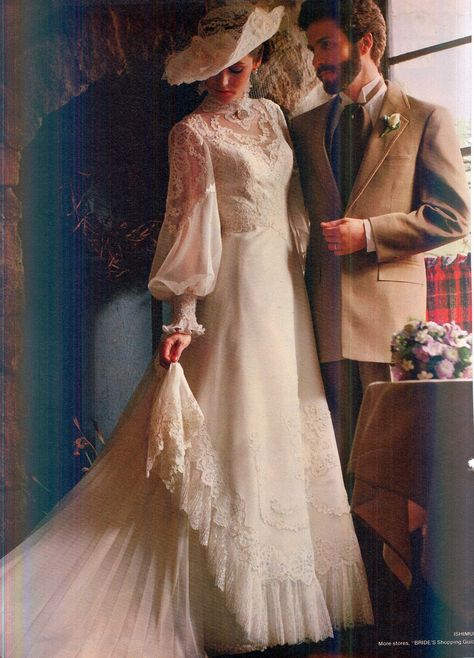 1980 wedding gown Wedding Dresses Antique, Wedding Dresses Historical, Vintage Wedding Dress 1800s, 1890 Wedding Dress, 1890s Wedding Dress, Victorian Gown Aesthetic, 1980 Wedding Dress, Old Fashioned Wedding Dress, Historical Wedding Dresses