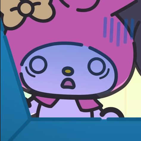 Team Friendship, Kuromi Pfp, My Melody X Kuromi, Cute My Melody, Pfp Discord, Tiny Gifts, Kitty Pictures, Pusheen Cat, Hello Kitty Characters