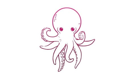 Simple Octopus Tattoo, Cute Octopus Tattoo, Octopus Outline, Small Octopus Tattoo, Octopus Drawing, Cool Nature, Octopus Tattoo Design, Octopus Tattoos, Cute Octopus