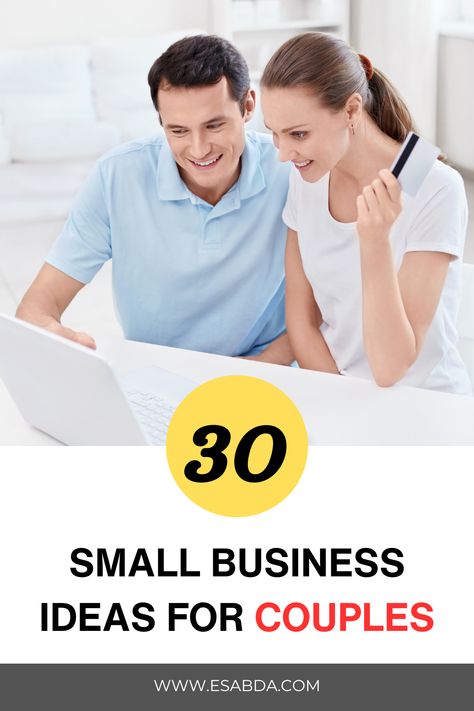 With each business idea presented, we encourage you to envision the possibilities, discuss them together, and select the one that ignites your entrepreneurial spirit. Let’s dive into the 30 best small business ideas for couples and embark on this exciting path of entrepreneurship together! Couples Business Ideas, Couple Business Ideas, Business Ideas For Couples, Easy Business Ideas, Best Business Ideas, Best Small Business Ideas, Ideas For Couples, Business Venture, Business Idea