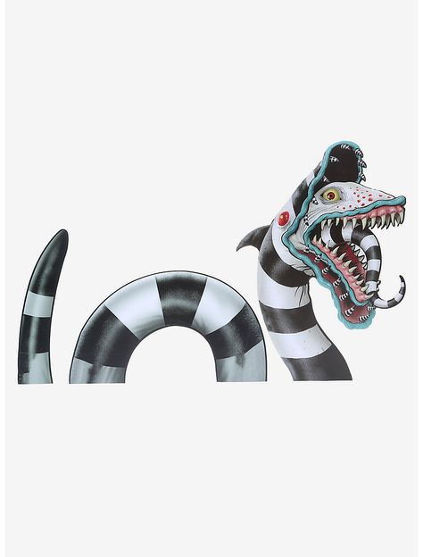 Beetlejuice Sandworm Lawn Decoration Sandworm Beetlejuice, Hot Topic Store, Beetlejuice Sandworm, Star Wars Drawings, School Of Rock, Scrapbook Background, Uh Oh, Trunk Or Treat, Halloween Inspiration