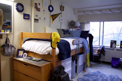 University of Michigan Dorm Room University Of Michigan Dorm Room, Umich Dorm Room, Msu Dorm Room Michigan State University, Michigan Dorm Room, University Of Michigan Dorm, Umich Dorm, Budget Dorm Room, College Dorm Bathroom, Dorm Layout