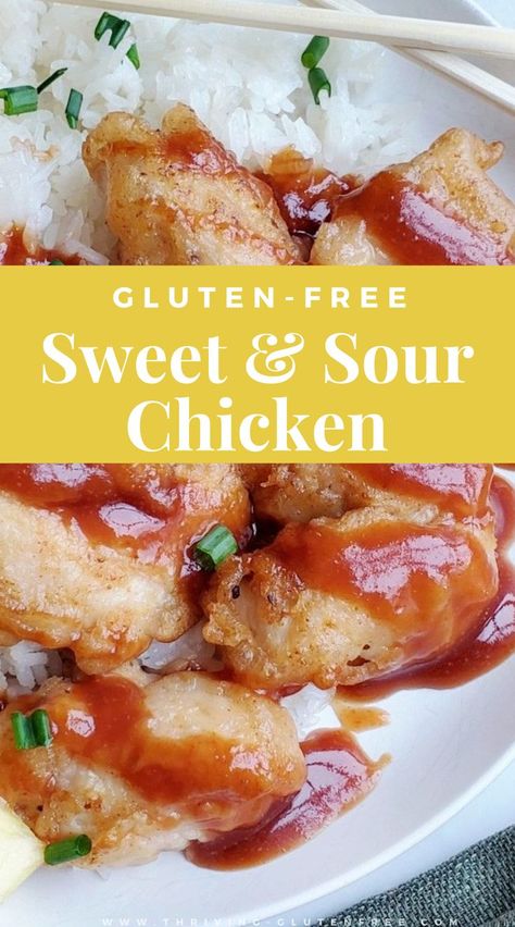 gluten free sweet and sour chicken recipe Gluten Free Orange Chicken, Sweet And Sour Chicken Recipe, Sour Chicken Recipe, Gluten Free Chinese, Gluten Free Chicken Recipes, Sweet And Sour Chicken, Sweet Sour Chicken, Orange Chicken Recipe, Sweet N Sour Chicken