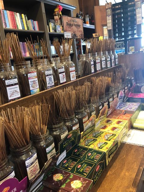 Incense Store, Loose Incense, Adriana Lima, Crystal Shop, Store Decor, Herbal Remedies, Dream Life, Incense, Something To Do