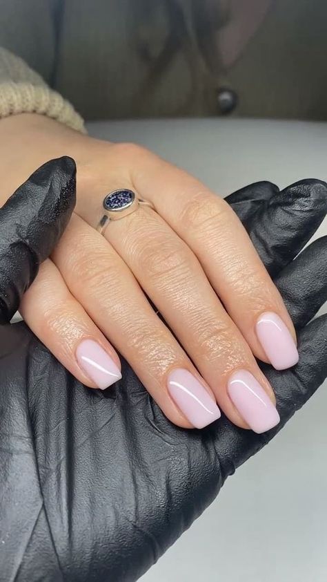 Summer Nail Inspiration for Your 2024 Manicure - Boss Babe Chronicles Short Nail Coffins, Short Nails Rounded Square, Squared Rounded Nails, Round Or Square Nails, Squared Round Nails, Squared Off Nails, Nail Ideas Square Round, Short Acrylic Nails Shapes, Square Round Nails Acrylic