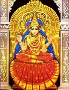 Sringeri Sri Saradhambal Indian Deities, Tanjore Paintings, Aadi Shakti, Meditation Accessories, Saraswati Goddess, Painting Styles, Kalamkari Painting, Shakti Goddess, Indian Painting