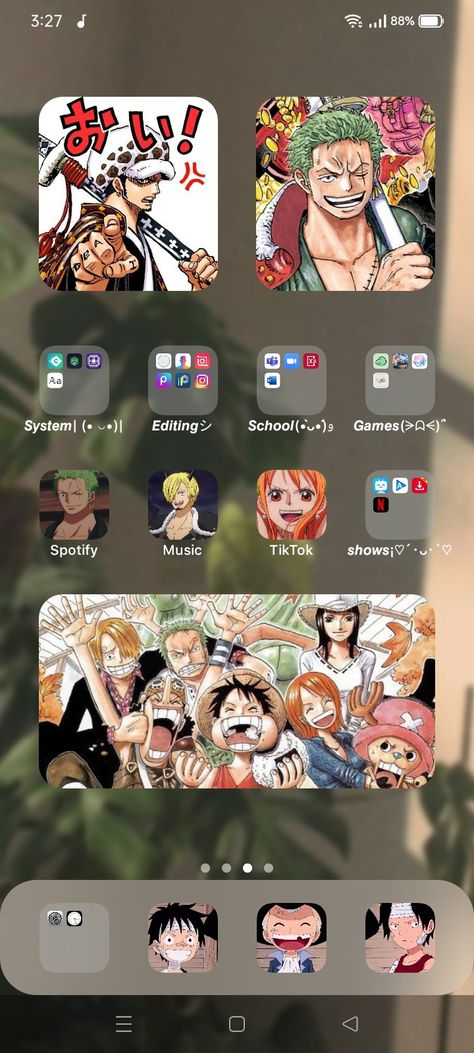 One Piece Widgetsmith Ideas, One Piece Iphone Layout, One Piece Phone Theme, One Piece Theme, Brown One Piece, Lockscreen Ios, Iphone Ideas, Iphone Home Screen Layout, Themes App