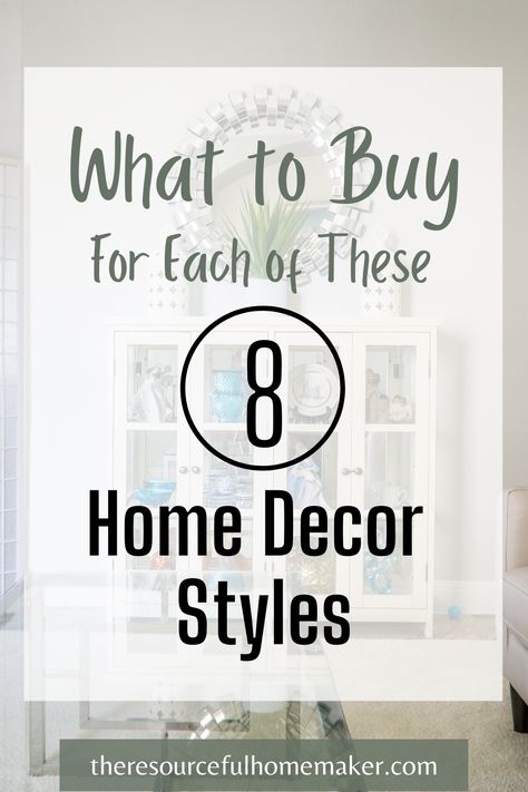 Types Of Home Decor Styles, Home Decorating Styles, Different Home Decor Styles, Interior Minimalista, Interior Decorating Styles, Popular Decor, Decorating Styles, Home Decor Style, Decorating Themes