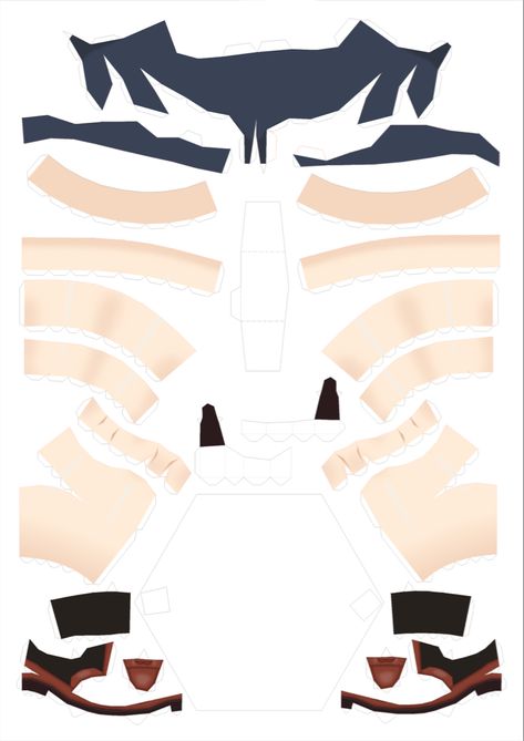 Klee Papercraft Template, Paperized Genshin Impact Template, Mizuki Akiyama Papercraft, Project Sekai Papercraft Template, Anya Forger Papercraft Template, Pepper Craft, Sweater Uniform, Genshin Impact Yoimiya, Uniform Template