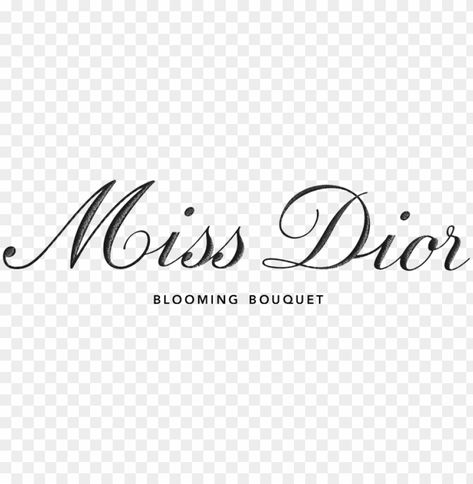 Miss Dior Cherie, Miss Dior Logo, Dior Logo Png, Chanel Art Print, Miss Dior Blooming Bouquet, Logo Clipart, Chanel Art, Dior Logo, Miss Dior