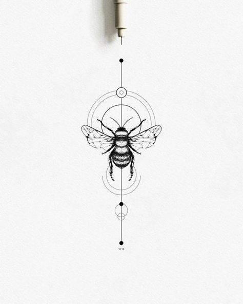 Sternum Bee Tattoo Women, Abstract Bee Tattoo, Bee Drawing Tattoo, Bee Sternum Tattoo, Honeycomb Tattoo Design, Fine Line Bee Tattoo, Tattoo Wreath, Honeycomb Tattoo, Molecule Tattoo