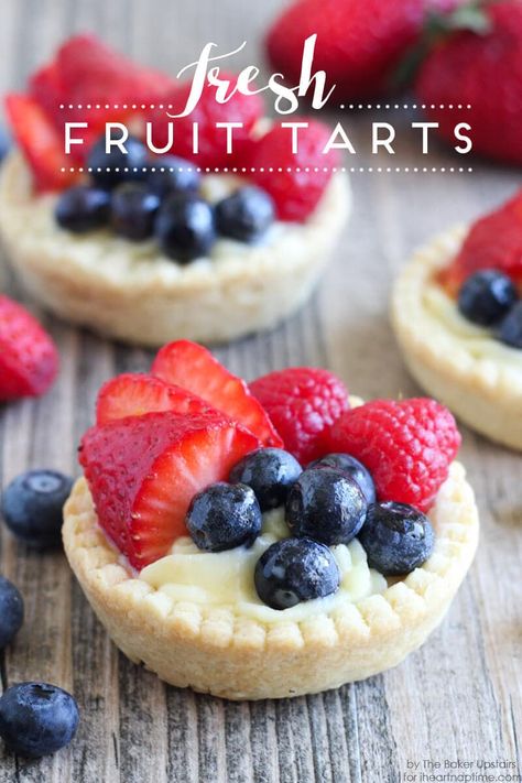 Fresh Fruit Tart, Fruit Tart Recipe, Fruit Tarts, Chips Ahoy, Tart Dessert, Mini Tart, Cheesecake Bites, Keto Cheesecake, Mini Cheesecakes