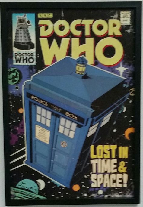 Comic Book Cover Art, Vintage Doctor, Doctor Who Poster, Plywood Boat Plans, Lost In Time, Tv Doctors, Bbc Doctor Who, Comic Poster, Doctor Who Art