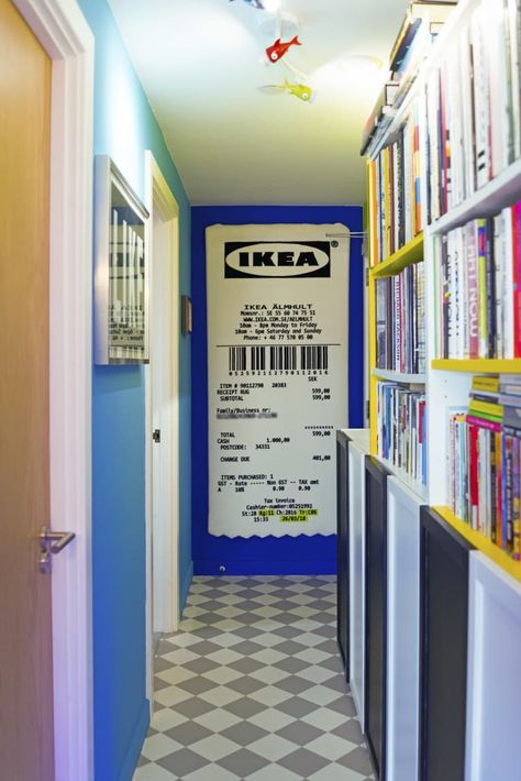 A Neon Manchester Flat Inspired by Nickelodeon and Memphis Design | Apartment Therapy Memphis Design Interior, Big Brother House, Vintage Ikea, Ikea Catalog, Neon Box, Memphis Milano, Memphis Design, Colorful Home, Edward Scissorhands