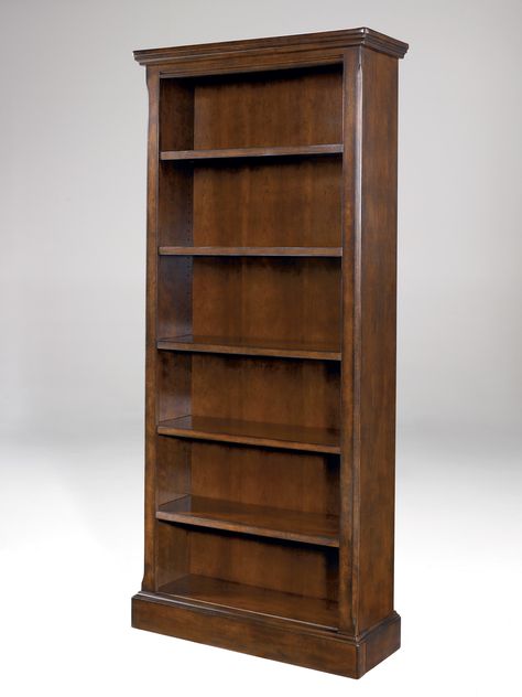 Porter 75" Bookcase Mission Style Decorating, Craftsman Living Room, Decorative Bookshelves, Large Bookcase, Open Bookshelves, Open Bookcase, Wood Bookcase, Ashley Furniture Homestore, Mission Style