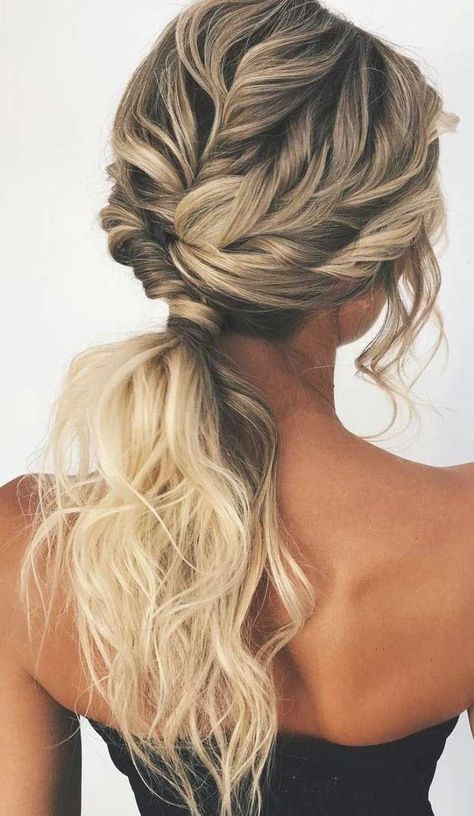 53 Best Ponytail Hairstyles { Low and High Ponytails } To Inspire , hairstyles #weddinghair #ponytails #wedding #hairstyles #ponytail #weddinghairstyles Prom hairstyle, easy ponytails, puff ponytails Ponytail Hairstyles Low, Wedding Hairstyles Ponytail, Best Ponytail Hairstyles, Easy Ponytails, Best Ponytail, Simple Elegant Hairstyles, V Shape Hair, Hairstyle Easy, Pony Hairstyles