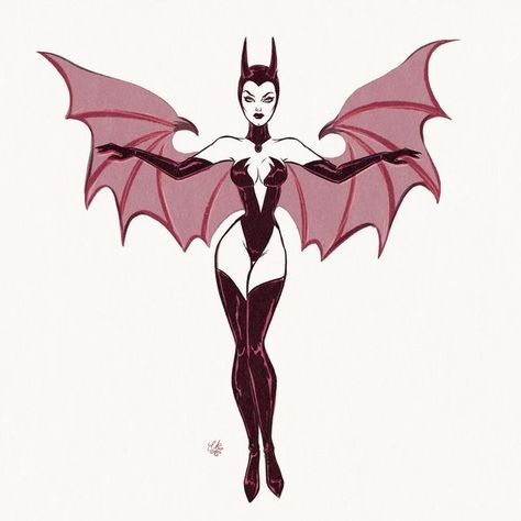 Halloween Pin Up, Pin Up Tattoos, Goth Art, Draw Something, Pin Up Art, Batgirl, Up Girl, Retro Art, Art Inspo