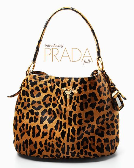 Meow!! Love...a great bag for a T3 if the dark is dark brown not black. T3, #DYT Candy Prada, Animal Print Bags, Leopard Print Handbags, Animal Print Handbags, Leopard Handbag, Leopard Print Bag, Leopard Bag, Leopard Prints, Leopard Fashion