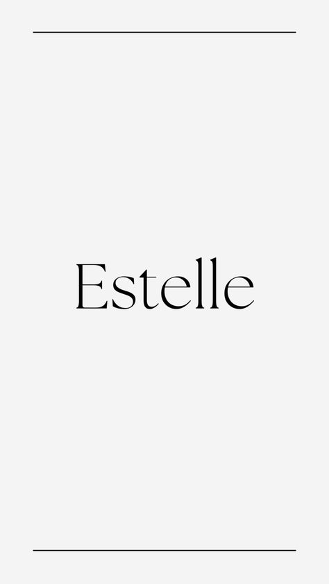 Ella Name Wallpaper, Estella Name Meaning, Ella Name Art, Estelle Name, Meaning Of The Name Ella, Name Idea, Baby Name, X Men, Baby Names