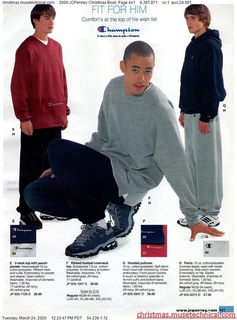 2000s Mens Fashion, 90s Fashion Catalog, 2000s Fashion Men, 2000s Men, 2000s Clothes, 00s Fashion, 2000s Outfits, Y2k Men, Christmas Catalogs