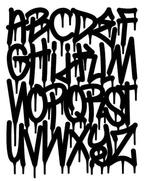 Dripping graffiti letters | Cool typography | Pinterest Thank You Font, Fonts Graffiti, Font Wallpaper, Font Graffiti, Graffiti Alphabet Styles, Graffiti Lettering Alphabet, Graffiti Wildstyle, Graffiti Fonts, Bubble Font