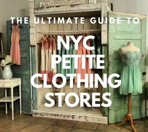 Follow our shopping guide with map for 25 must visit petite size clothing shops and petite studio like boutiques in New York City. Petite Pajamas, Petite Clothing Stores, Swimming Outfits, Petite Midi Dress, Form Fitting Tops, Clothing Shops, Short Dress Styles, Petite Clothing, Boots For Short Women