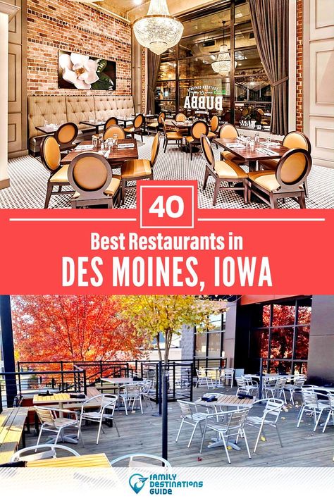 Want to see the best restaurants in Des Moines, IA? We’re FamilyDestinationsGuide, and we’re here to help: From incredible brunch spots and amazing places to eat dinner, to local foodie spots and hidden gems, discover the BEST Des Moines restaurants - so you get memories that last a lifetime! #desmoines #desmoinesrestaurants #restaurantsindesmoines #bestrestaurantsindesmoines #placestoeatdesmoines Things To Do In Des Moines Iowa, Des Moines Restaurants, Good Places To Eat, Iowa Road Trip, Lunch Places, Brunch Places, Family Destinations, Des Moines Iowa, Food Places