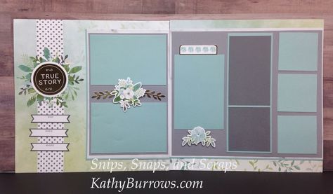 Multi Photo Scrapbook Layouts, Scrapbook Retreat, Beach Scrapbook, Wedding Scrapbook Pages, Wedding Scrapbooking, Family Layout, Wedding Scrapbooking Layouts, Kiwi Lane Designs, Scrapbooking Sketches