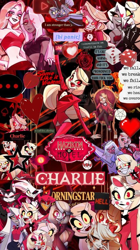 #charlie Morningstar #hazbin hotel Charlie Wallpaper, Charlie Morningstar Hazbin Hotel, Charlie Hazbin Hotel, Hazbin Hotel Charlie, Hazbin Hotel, Wallpaper Aesthetic, Hotel